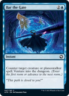 Image for Bar the Gate (47) [Adventures in the Forgotten Realms] - Magic: The Gathering