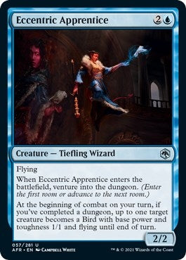 Image for Eccentric Apprentice (57) [Adventures in the Forgotten Realms] - Magic: The Gathering