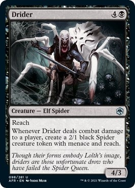 Image for Drider (98) [Adventures in the Forgotten Realms] - Magic: The Gathering