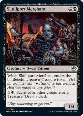 Image for Skullport Merchant (120) [Adventures in the Forgotten Realms] - Magic: The Gathering