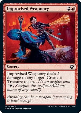 Image for Improvised Weaponry (150) [Adventures in the Forgotten Realms] - Magic: The Gathering