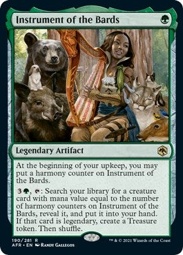 Image for Instrument of the Bards (190) [Adventures in the Forgotten Realms] - Magic: The Gathering