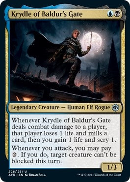 Image for Krydle of Baldur's Gate (226) [Adventures in the Forgotten Realms] - Magic: The Gathering