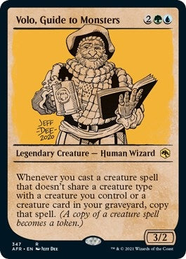 Image for Volo, Guide to Monsters (Showcase) (347) [Adventures in the Forgotten Realms] - Magic: The Gathering