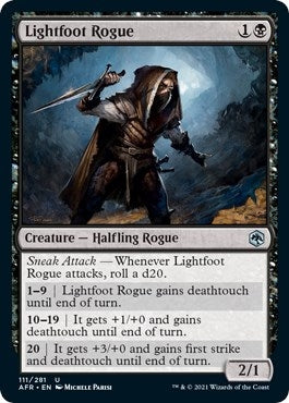 Image for Lightfoot Rogue (111) [Adventures in the Forgotten Realms] - Magic: The Gathering