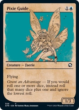 Image for Pixie Guide (Showcase) (309) [Adventures in the Forgotten Realms] - Magic: The Gathering