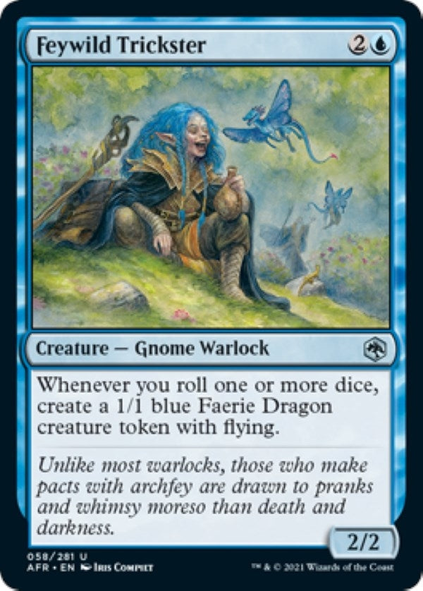 Image for Feywild Trickster (58) [Adventures in the Forgotten Realms] - Magic: The Gathering
