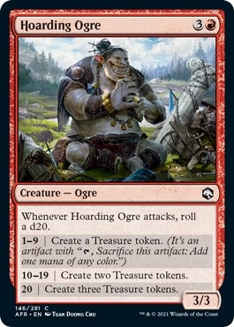 Image for Hoarding Ogre (146) [Adventures in the Forgotten Realms] - Magic: The Gathering