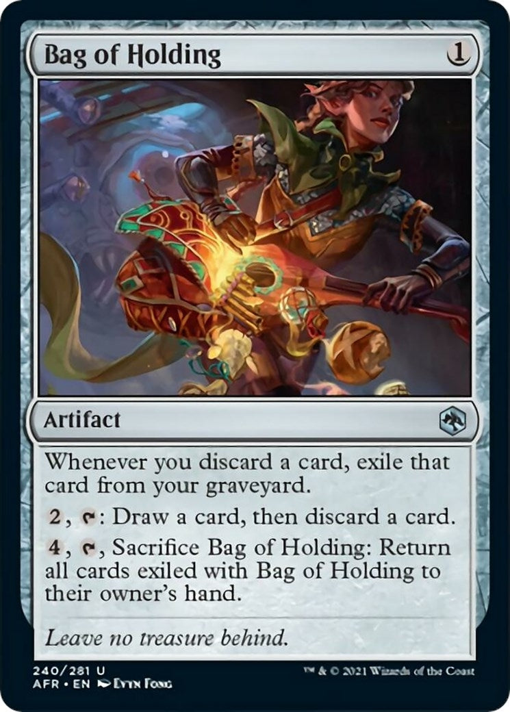 Image for Bag of Holding (240) [Adventures in the Forgotten Realms] - Magic: The Gathering