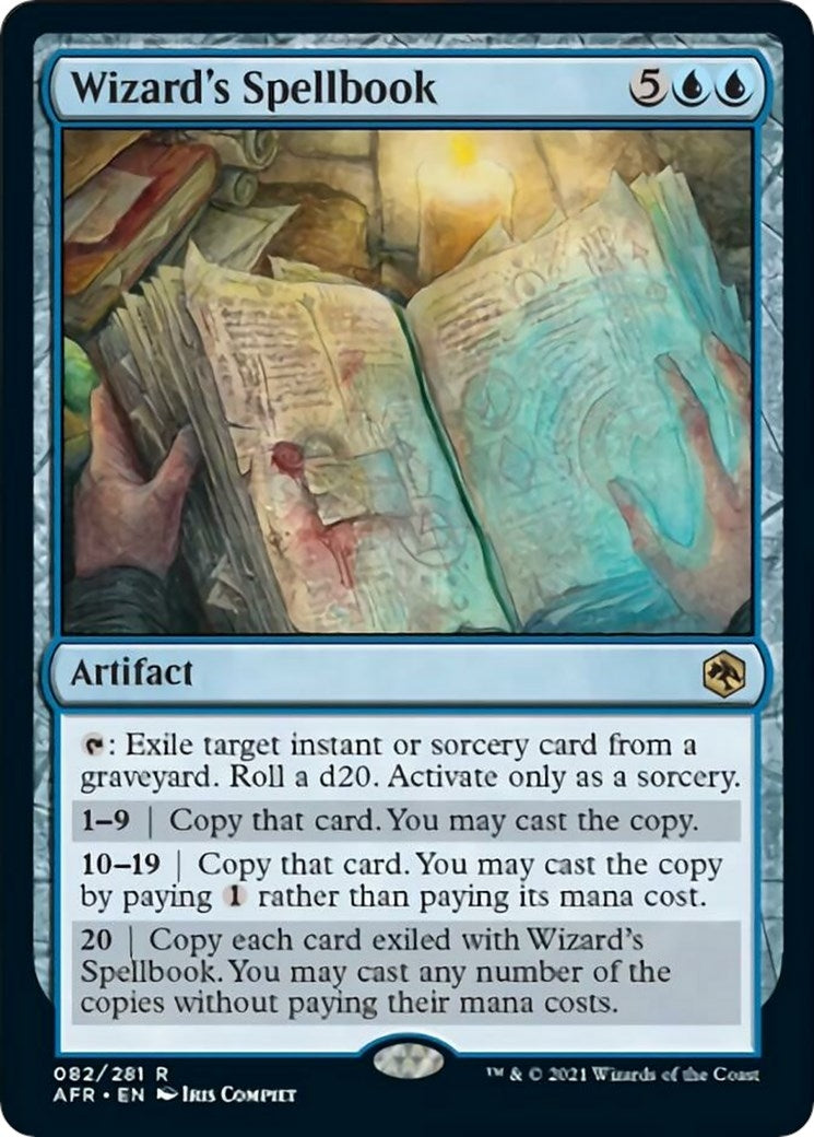 Image for Wizard's Spellbook (82) [Adventures in the Forgotten Realms] - Magic: The Gathering