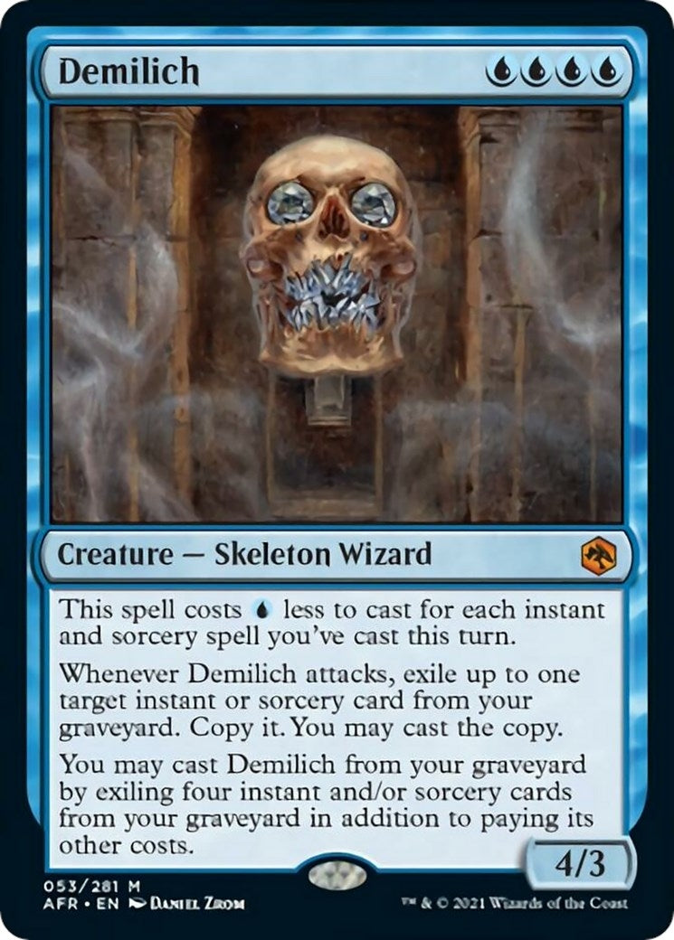 Image for Demilich (53) [Adventures in the Forgotten Realms] - Magic: The Gathering