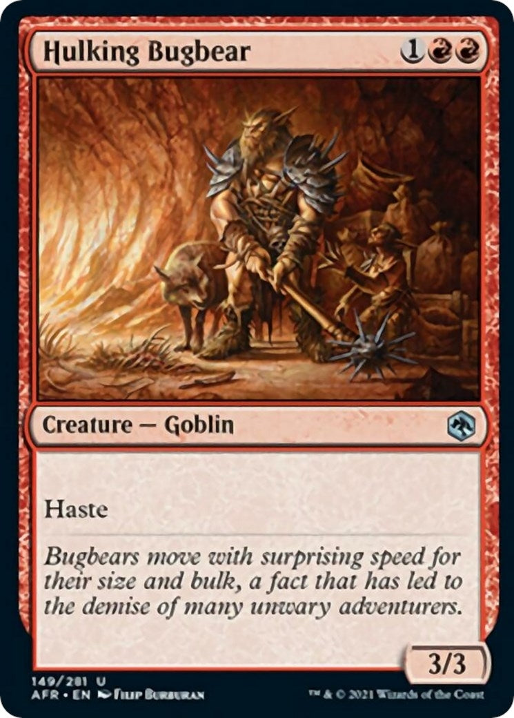 Image for Hulking Bugbear (149) [Adventures in the Forgotten Realms] - Magic: The Gathering