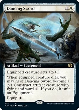 Image for Dancing Sword (Extended Art) (360) [Adventures in the Forgotten Realms] - Magic: The Gathering