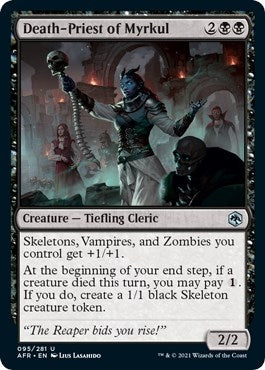 Image for Death-Priest of Myrkul (95) [Adventures in the Forgotten Realms] - Magic: The Gathering