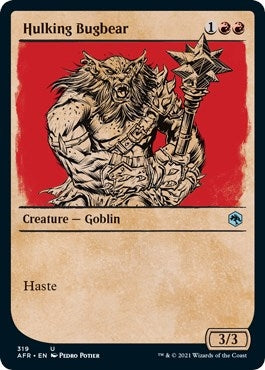 Image for Hulking Bugbear (Showcase) (319) [Adventures in the Forgotten Realms] - Magic: The Gathering