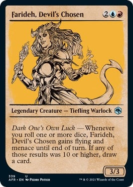Image for Farideh, Devil's Chosen (Showcase) (339) [Adventures in the Forgotten Realms] - Magic: The Gathering