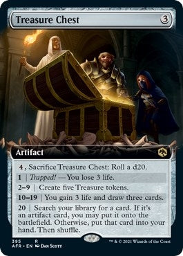 Image for Treasure Chest (Extended Art) (395) [Adventures in the Forgotten Realms] - Magic: The Gathering