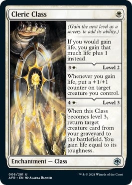Image for Cleric Class (6) [Adventures in the Forgotten Realms] - Magic: The Gathering