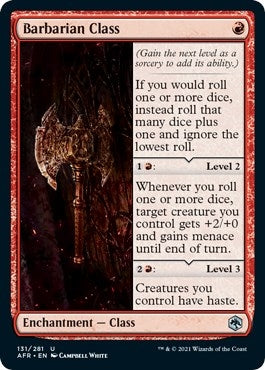 Image for Barbarian Class (131) [Adventures in the Forgotten Realms] - Magic: The Gathering