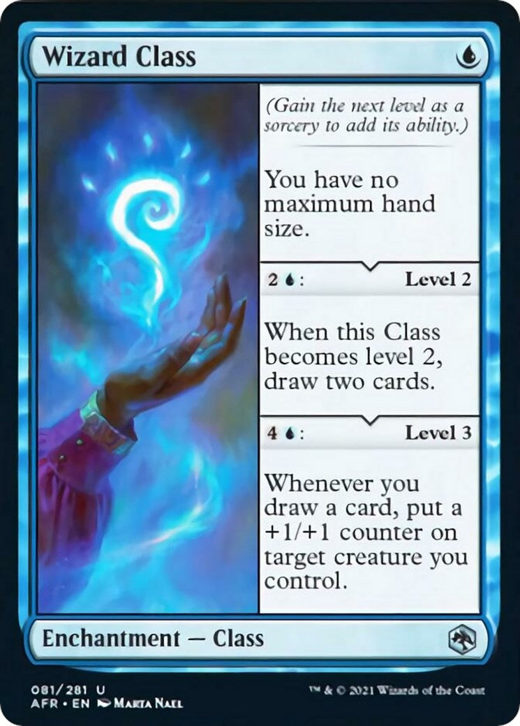 Image for Wizard Class (81) [Adventures in the Forgotten Realms] - Magic: The Gathering