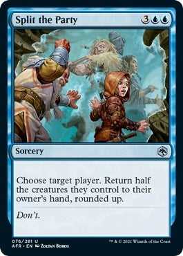 Image for Split the Party (76) [Adventures in the Forgotten Realms] - Magic: The Gathering