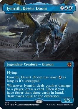 Image for Iymrith, Desert Doom (Borderless) (290) [Adventures in the Forgotten Realms] - Magic: The Gathering