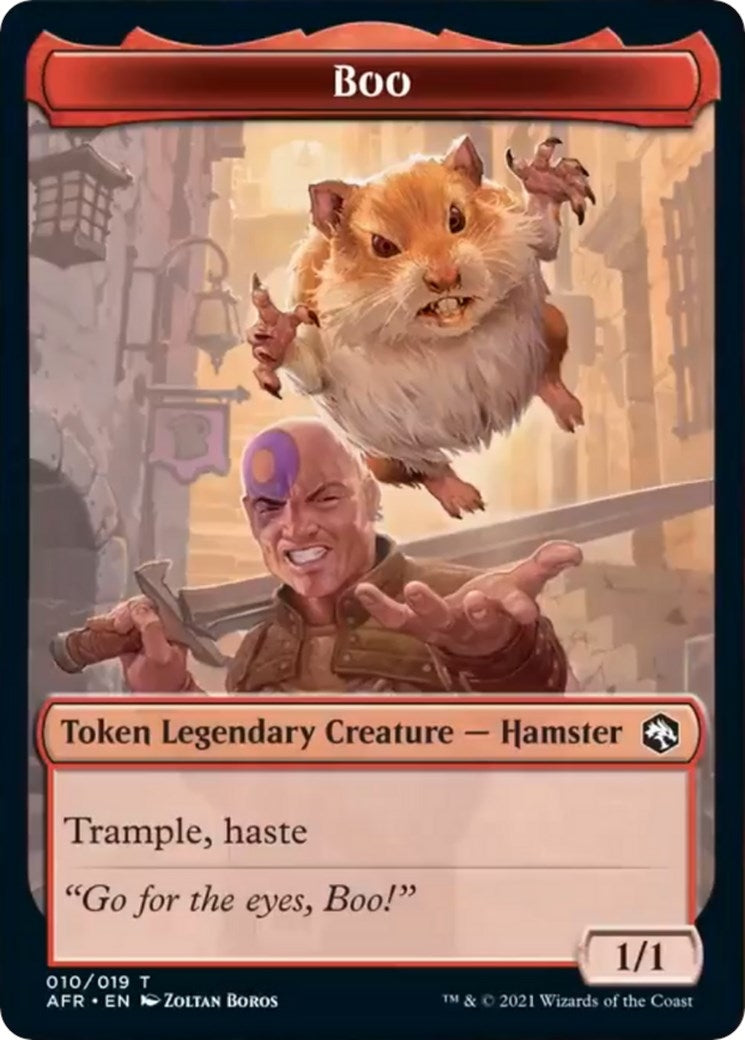 Image for Boo Token (10) [Adventures in the Forgotten Realms] - Magic: The Gathering