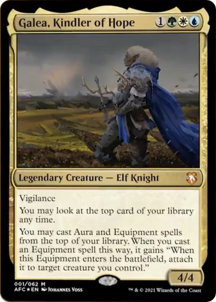Image for Galea, Kindler of Hope (1) [Adventures in the Forgotten Realms] - Magic: The Gathering