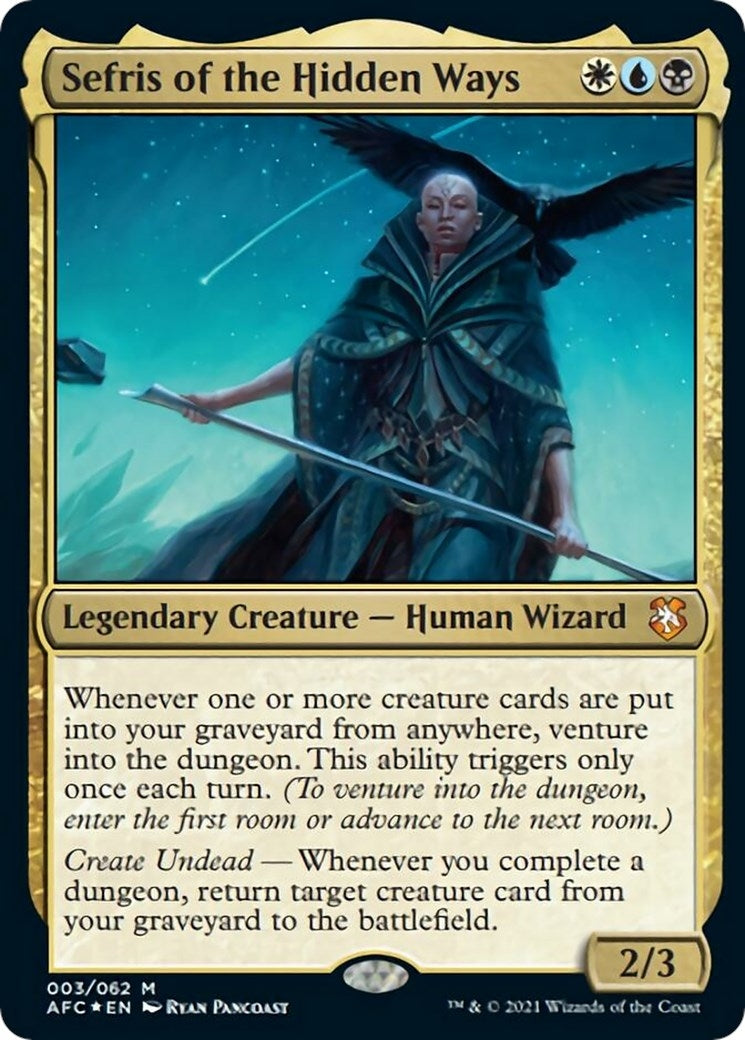 Image for Sefris of the Hidden Ways (3) [Adventures in the Forgotten Realms] - Magic: The Gathering