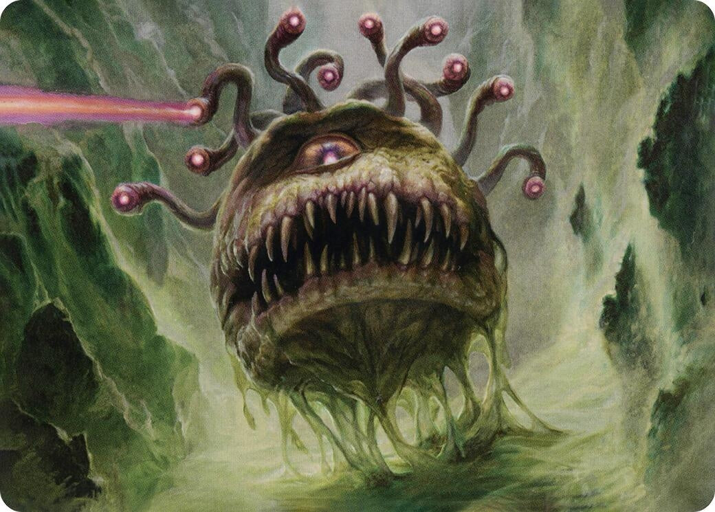 Image for Beholder Art Card (1) [Adventures in the Forgotten Realms] - Magic: The Gathering