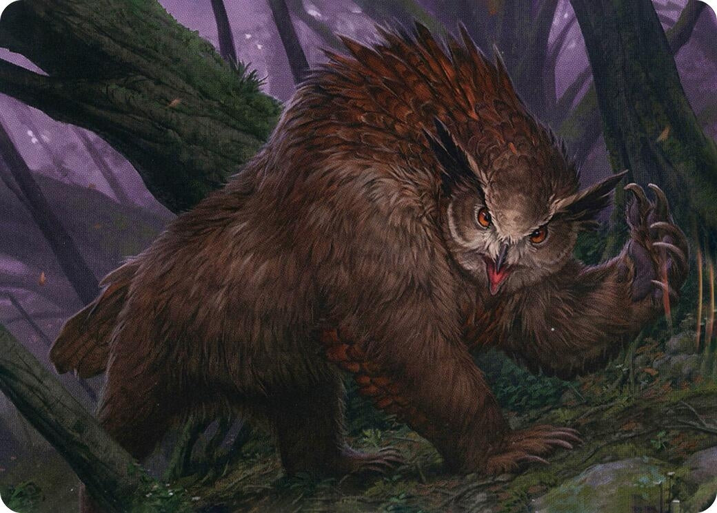 Image for Owlbear Art Card (15) [Adventures in the Forgotten Realms] - Magic: The Gathering