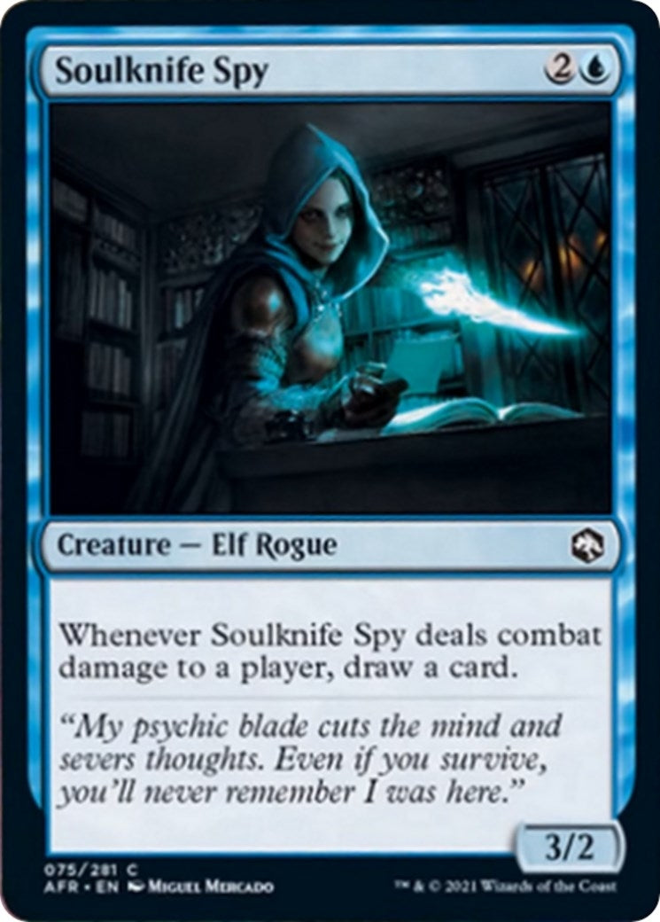 Image for Soulknife Spy (75) [Adventures in the Forgotten Realms] - Magic: The Gathering