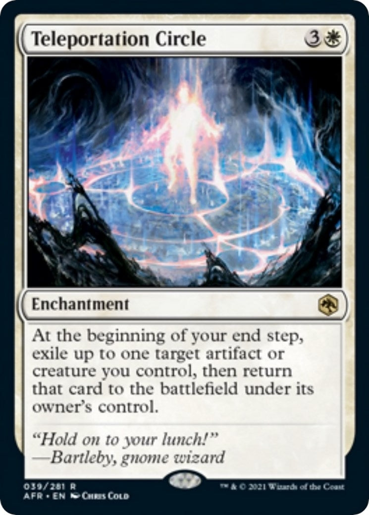 Image for Teleportation Circle (39) [Adventures in the Forgotten Realms] - Magic: The Gathering