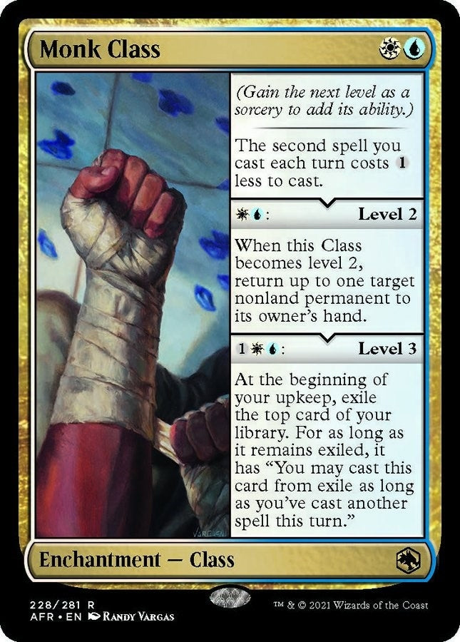 Image for Monk Class (228) [Adventures in the Forgotten Realms] - Magic: The Gathering