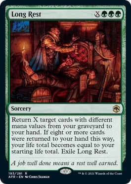 Image for Long Rest (193) [Adventures in the Forgotten Realms] - Magic: The Gathering