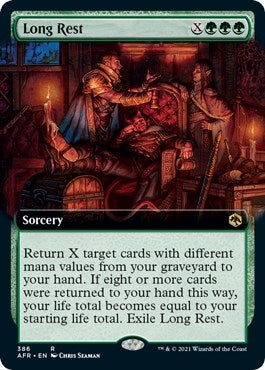 Image for Long Rest (Extended Art) (386) [Adventures in the Forgotten Realms] - Magic: The Gathering