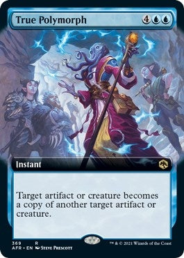 Image for True Polymorph (Extended Art) (369) [Adventures in the Forgotten Realms] - Magic: The Gathering