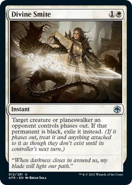 Image for Divine Smite (12) [Adventures in the Forgotten Realms] - Magic: The Gathering