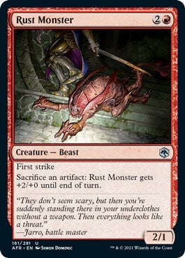 Image for Rust Monster (161) [Adventures in the Forgotten Realms] - Magic: The Gathering