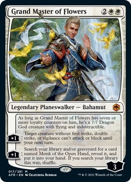 Image for Grand Master of Flowers (17) [Adventures in the Forgotten Realms] - Magic: The Gathering