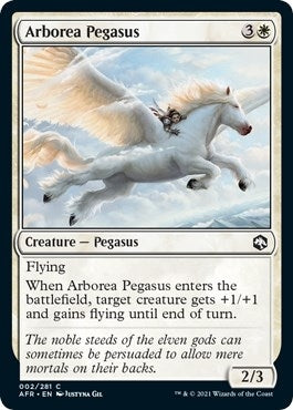 Image for Arborea Pegasus (2) [Adventures in the Forgotten Realms] - Magic: The Gathering