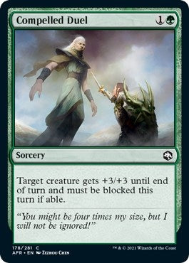 Image for Compelled Duel (178) [Adventures in the Forgotten Realms] - Magic: The Gathering