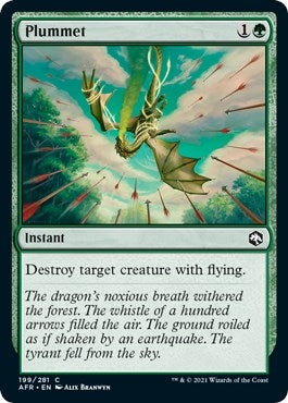 Image for Plummet (199) [Adventures in the Forgotten Realms] - Magic: The Gathering