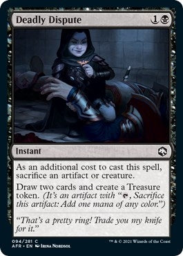 Image for Deadly Dispute (94) [Adventures in the Forgotten Realms] - Magic: The Gathering