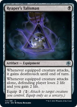 Image for Reaper's Talisman (117) [Adventures in the Forgotten Realms] - Magic: The Gathering