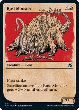 Image for Rust Monster (Showcase) (321) [Adventures in the Forgotten Realms] - Magic: The Gathering