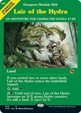 Image for Lair of the Hydra (Dungeon Module) (356) [Adventures in the Forgotten Realms] - Magic: The Gathering