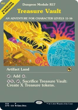 Image for Treasure Vault (Dungeon Module) (358) [Adventures in the Forgotten Realms] - Magic: The Gathering