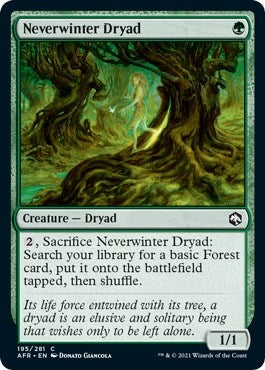 Image for Neverwinter Dryad (195) [Adventures in the Forgotten Realms] - Magic: The Gathering