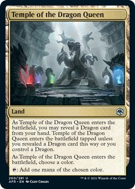 Image for Temple of the Dragon Queen (260) [Adventures in the Forgotten Realms] - Magic: The Gathering